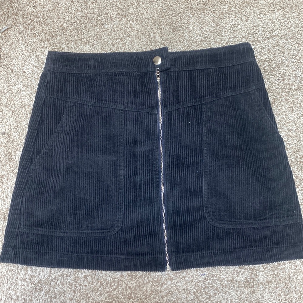 Navy Blue Skirt